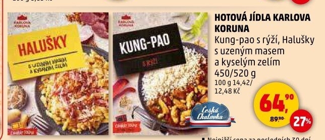 Kung pao s rýží Karlova Koruna
