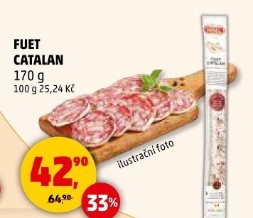 Salám Fuet Catalan Noel