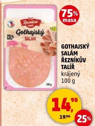 Salám Gothaj Řezníkův talíř