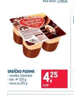 SRDÍČKO PUDINK
