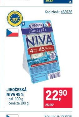 JIHOČESKÁ NIVA 45%