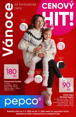 akční leták PEPCO 7.11.2024-20.11.2024