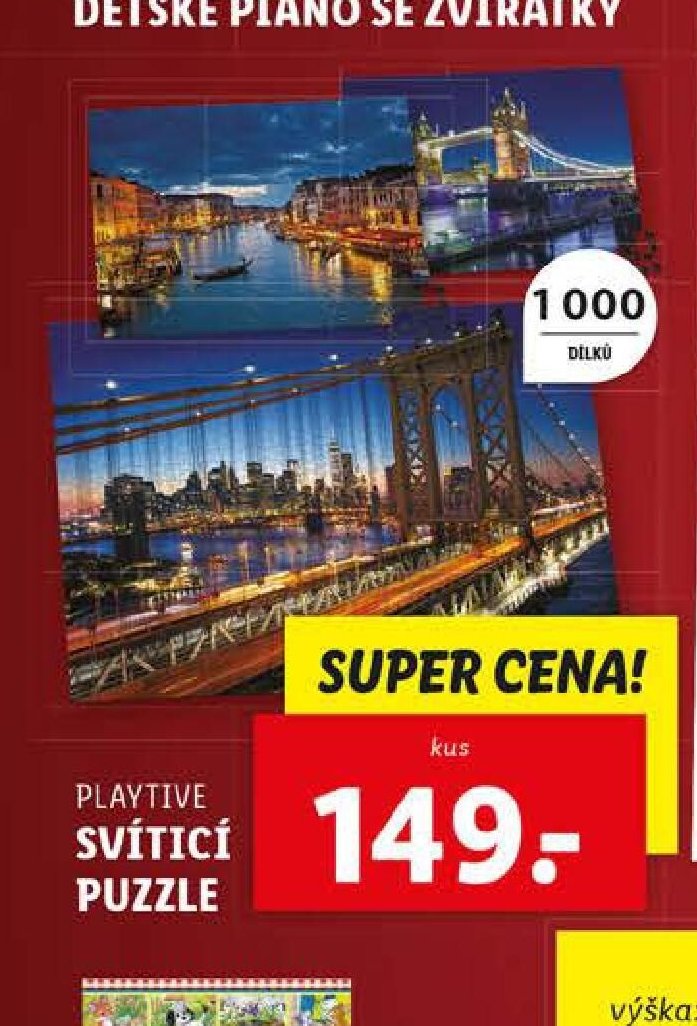 Svítící puzzle