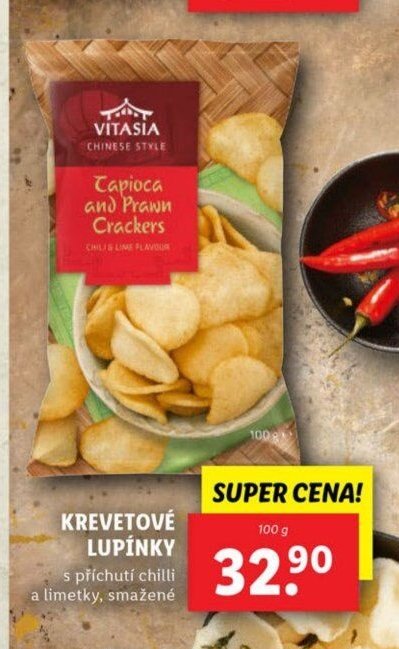Vitasia Tapioca and Prawn Crackers