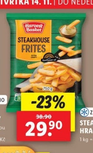 Harvest Basket Steakové hranolky