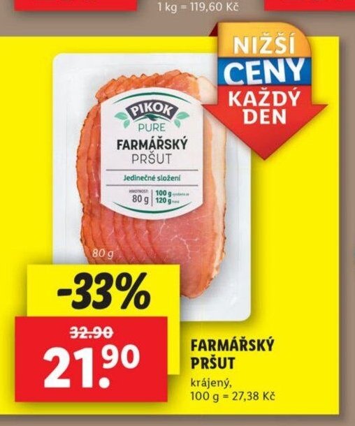 Pikok Farmářský pršut