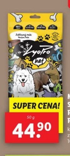 Lyotero Haf mražením sušené pamlsky pro psy