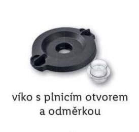 víko s plnicím otvorem a odměrkou