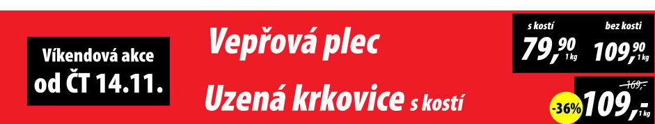 Vepřová plec s kostí