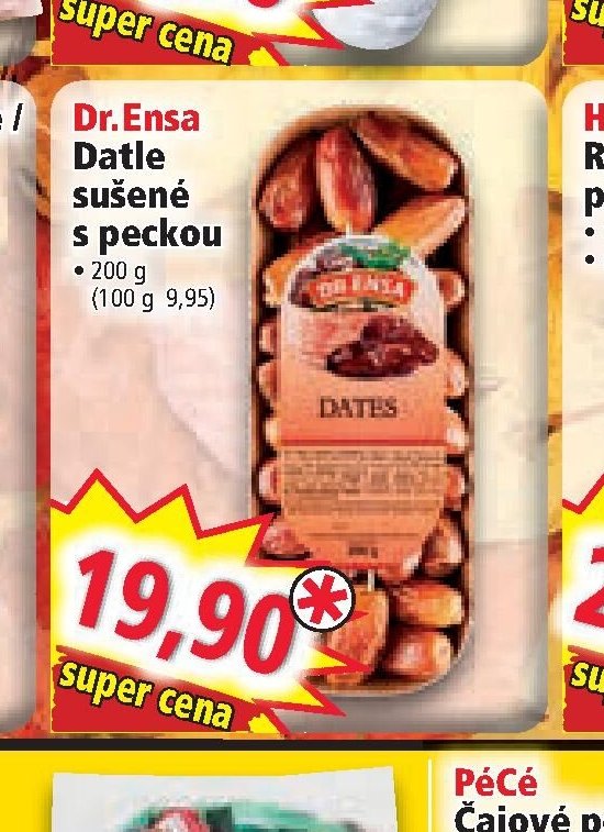 Dr. Ensa Datle sušené s peckou