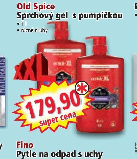 Old Spice Sprchový gel s pumpičkou