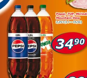 Limonáda Pepsi