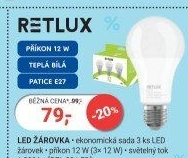 LED žárovka Retlux