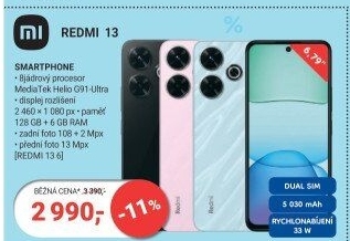 Mobilní telefon Xiaomi Redmi 13