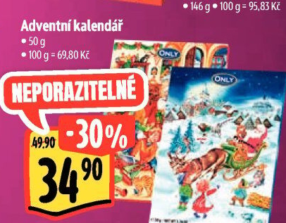 Adventní kalendář Only