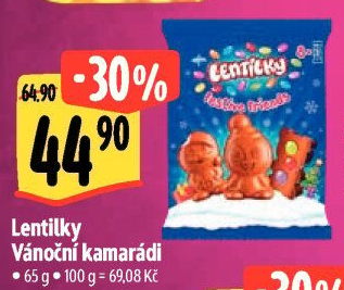 Vánoční kamarádi Lentilky Orion