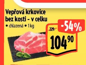 Vepřová krkovice bez kosti