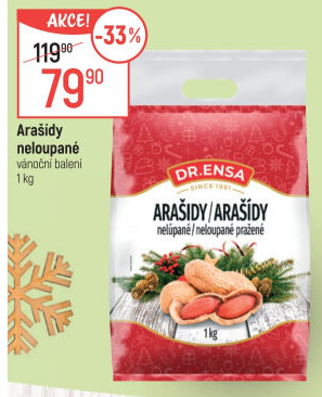 Neloupané arašídy Dr. Ensa
