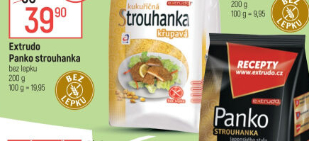 Panko strouhanka bez lepku Extrudo