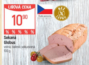 Sekaná masová Globus