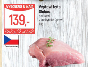 Vepřová kýta bez kosti Globus