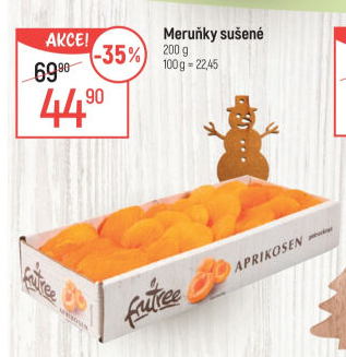 Meruňky sušené Frutree