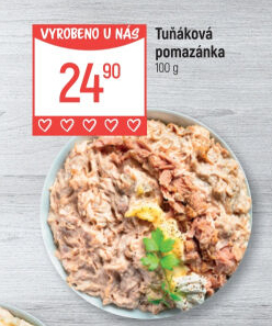 Tuňáková pomazánka Globus