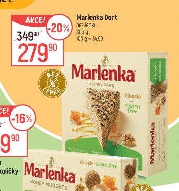 Marlenka Dort bez lepku