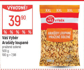 Arašídy pražené Váš Výběr