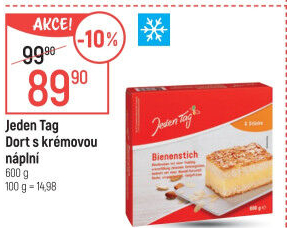 Dort mražený Jeden Tag