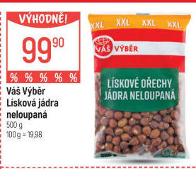 Lískové ořechy Váš Výběr