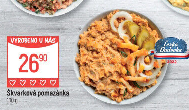 Škvarková pomazánka Globus