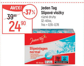 Slipové vložky Jeden Tag