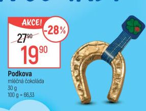 Čokoládová podkova