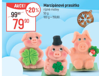 Cukrovinka marcipánová