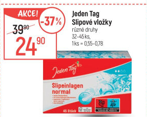 Slipové vložky Jeden Tag