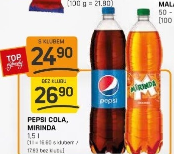 Limonáda Pepsi