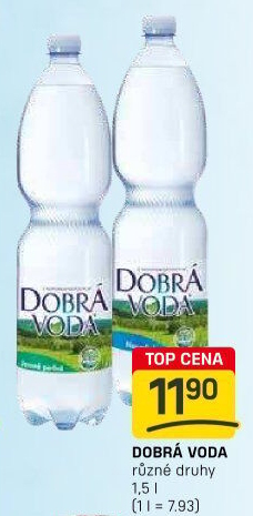 Ochucená voda Dobrá voda