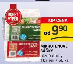 Sáčky mikrotenové Dobrý Výběr