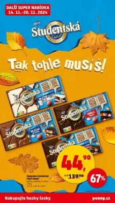 akční leták Penny Market 14.11.2024-20.11.2024