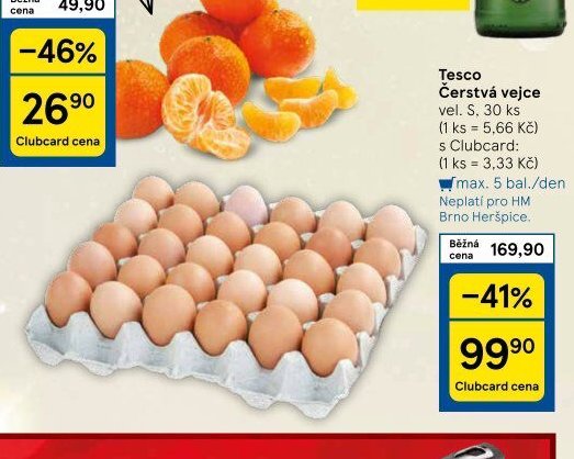 Tesco Čerstvá vejce