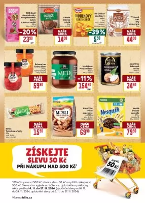 akční leták BILLA 13.11.2024-19.11.2024