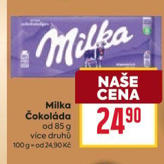 Čokoláda Milka