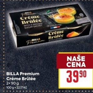 Dezert Créme Brulée Premium Billa