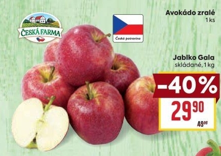 Jablka Gala Česká Farma