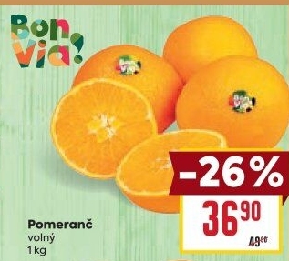 Pomeranče Billa Bonvia