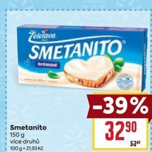 Sýr tavený Smetanito Želetava