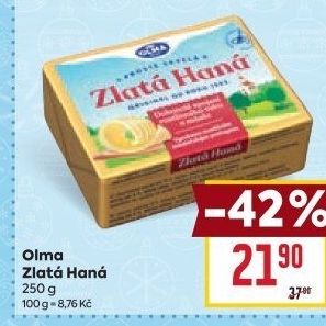 Tuk Zlatá Haná Olma