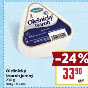 Tvaroh jemný Olešnický Moravia