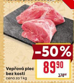 Vepřová plec bez kosti